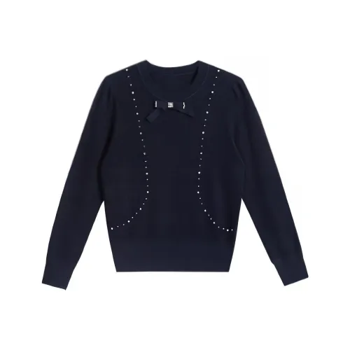 Yiner Knitwear Women's Deep Sea Blue