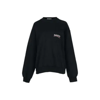 Balenciaga Sweatshirt Women's Black