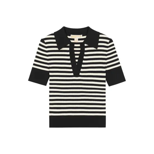 MICHAEL KORS SS23 Polo Shirt Women's Black