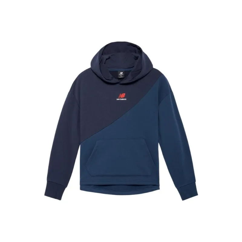 New Balance R.W.Tech Heat Loft Sweatshirts Women's Blue-0