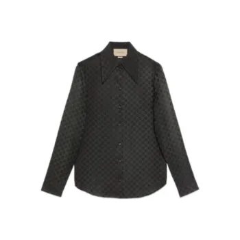GUCCI GG print Silk Shirt