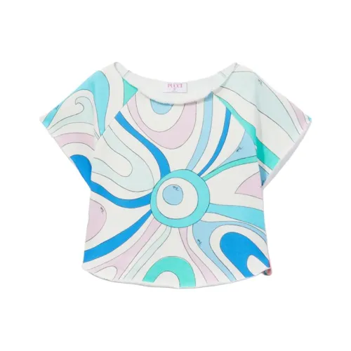 EMILIO PUCCI Marmo print Cotton T shirt