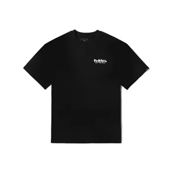 Vans Peaches Collaboration Drop Shoulder Sleeve T Shirt Unisex Black