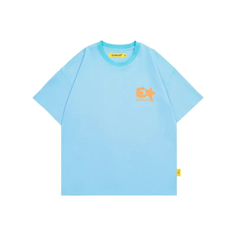 ECHOSTA Drop Shoulder Sleeve T-Shirt Women's-18