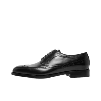 MANOLO BLAHNIK Tamarak Dress Shoes Men's Black