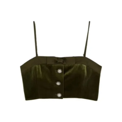 Bebe Camisoles Women's Army Green