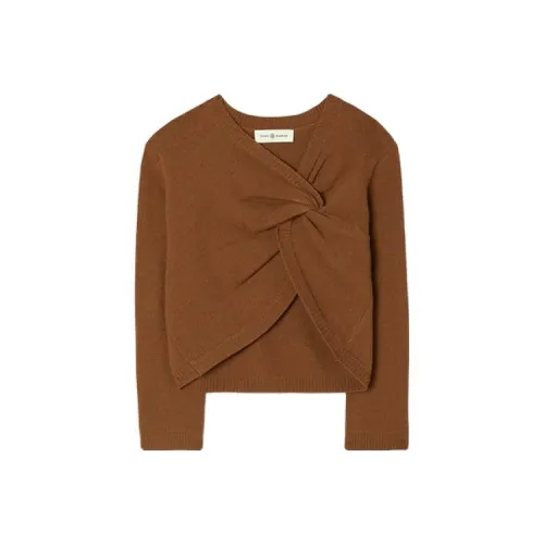 TORY BURCH FW22 Sweater Women's Brown