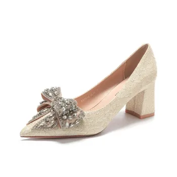 Zomila Chunky Heel High Heels 6.5CM Women's