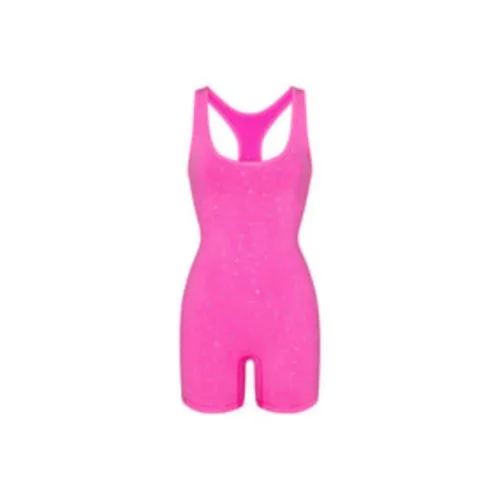 Skims Bodysuits Women's Neon Pink