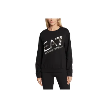 EMPORIO ARMANI EA7 Sweatshirts Women's Black