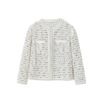 OVV Knitwear Women's Ecru Pattern 06