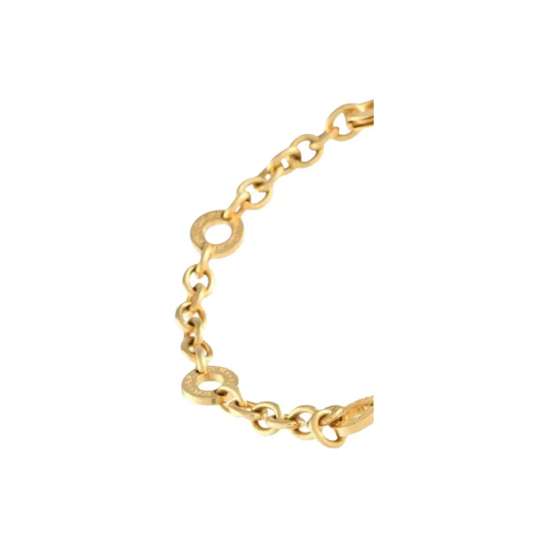BVLGARI 18K Yellow Gold BVLGARI BVLGARI Chain Bracelet-2