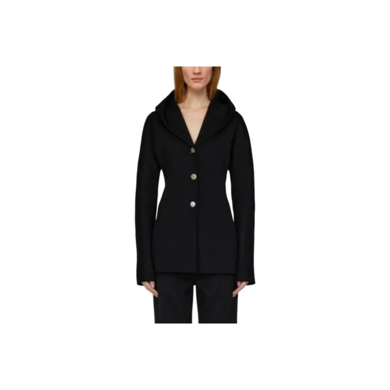FERRAGAMO Jackets Coats Women's Black-0