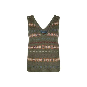 Polo Ralph Lauren Fair Isle Sleeveless Jumper