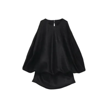 Alexander McQueen Draped Crewneck Armhole Top