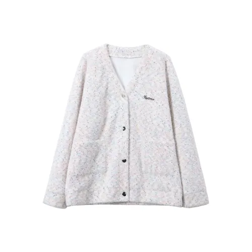 KING PRINCE Knitwear Fashion Basics Versatile For Fall Travel Women's Ecru