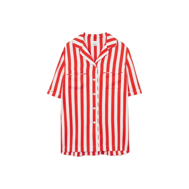 Burberry Shirts Women's Red-0