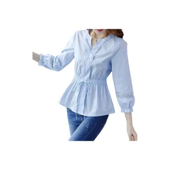 Mo Han Yi Mei Shirt Women's Blue