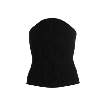 KHAITE Jericho Convex Neckline Top