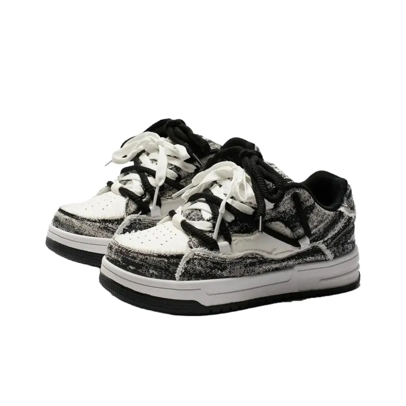 ALI THE FOX Slip Resistant, Abrasion Resistant, Balance, Lightweight Low Top Skateboard Shoes Unisex-30