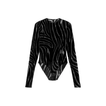 VERSACE Bodysuits Women's Black
