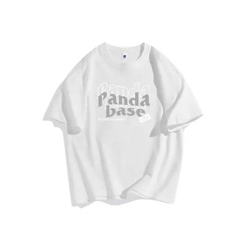 PANDA BASE Drop Shoulder Sleeve T Shirt Women's