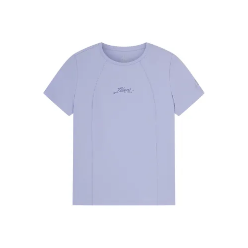 Kappa T-Shirts Women's Purple-4203