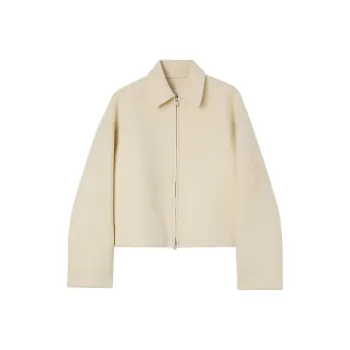JIL SANDER Zip-Up Straight Hem Jacket