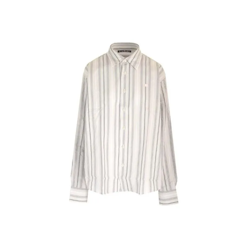 Acne Studios Sarlie Striped Long Sleeved Shirt-0