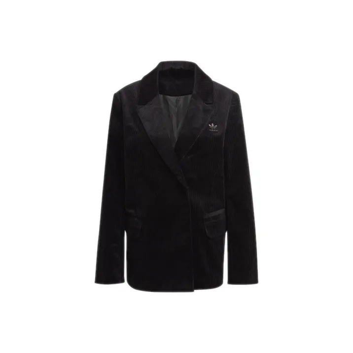 Adidas Originals 3 Stripes Jackets Women's Black