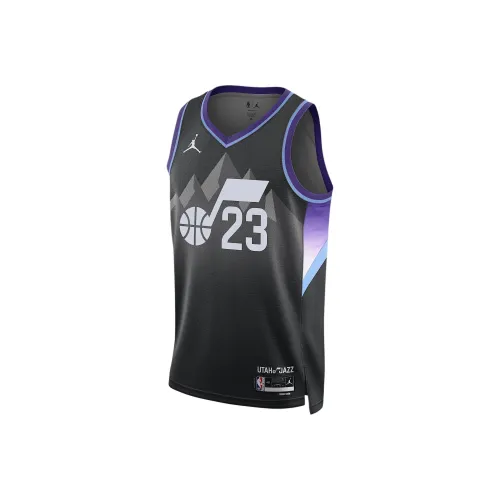 JORDAN Lauri Markkanen Utah Jazz 2024/25 Statement Edition Men's JORDAN Dri FIT Nba Swingman Jersey
