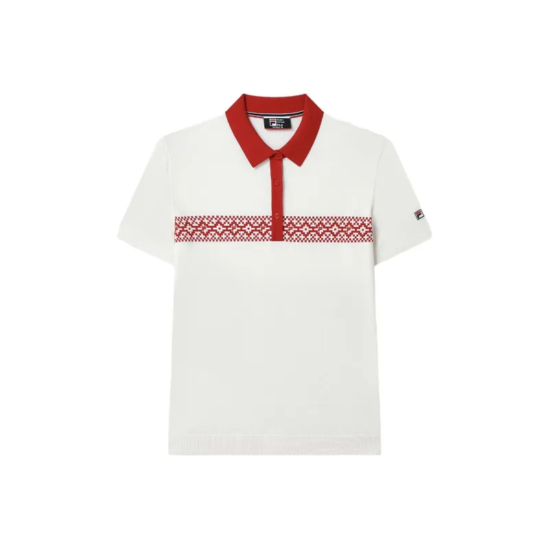FILA Polo Shirts Women's Legend Red-0