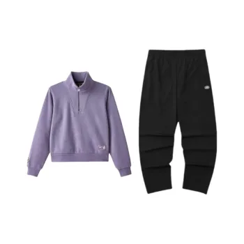 Skechers Sweatshirt Set Unisex Grape Fruit Platter Purple