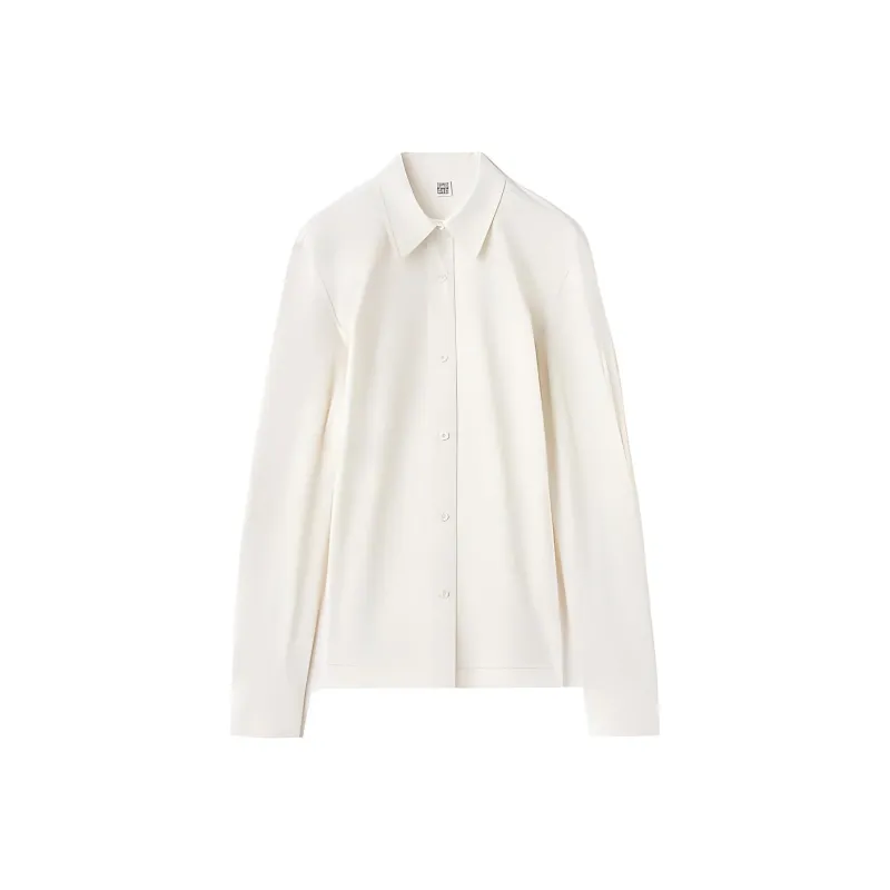 TOTEME Button-up Long-sleeve Shirt-0