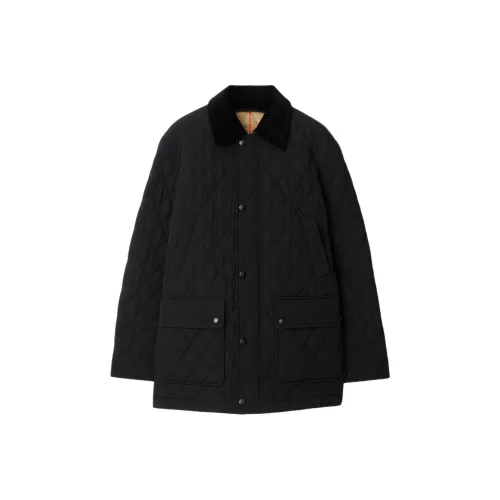 Burberry Long Sleeved Quilted Down Jacket