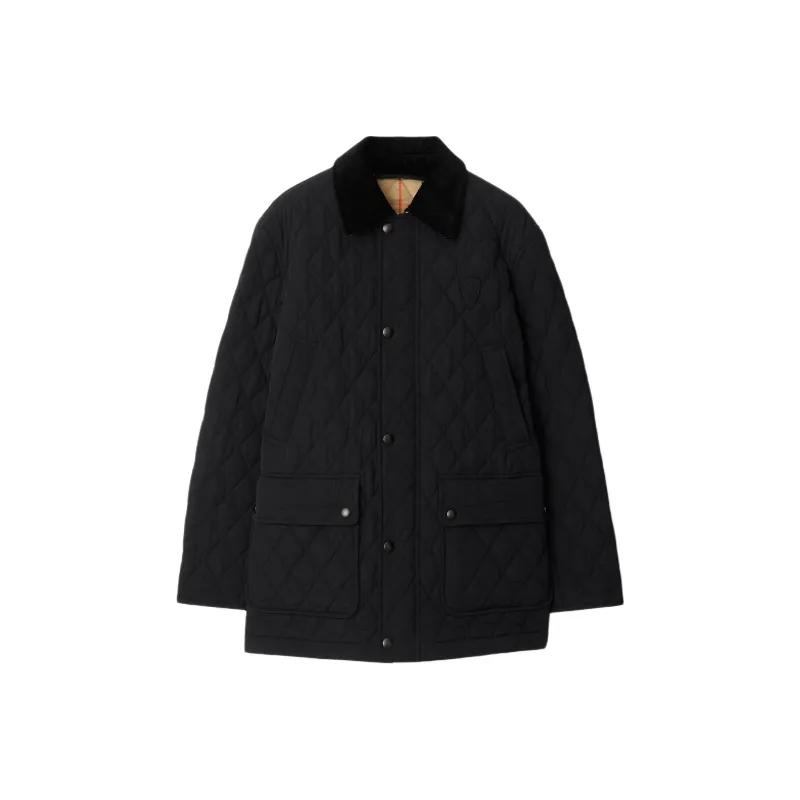 Burberry Long Sleeved Quilted Down Jacket-0
