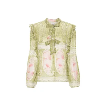 Giambattista Vall Floral print Blouse