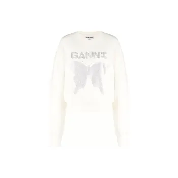 GANNI Sweatshirts Women's White