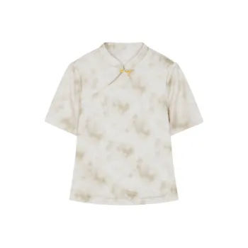 IHIMI Regular T Shirt Women's Blended Green