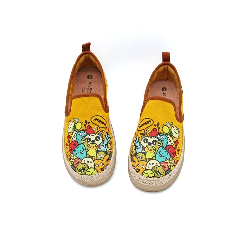 Joy&Mario Abrasion Resistant Breathable Low Top Casual Shoes Women's-8