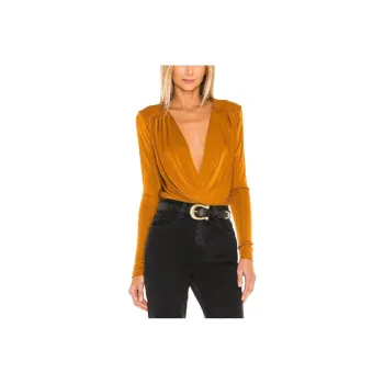 FREE PEOPLE Bodysuits Women's Yellow