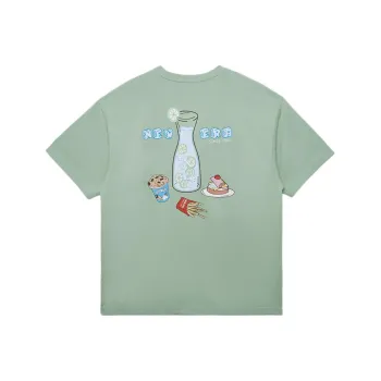 New Era Drop Shoulder Sleeve T Shirt Women's Green