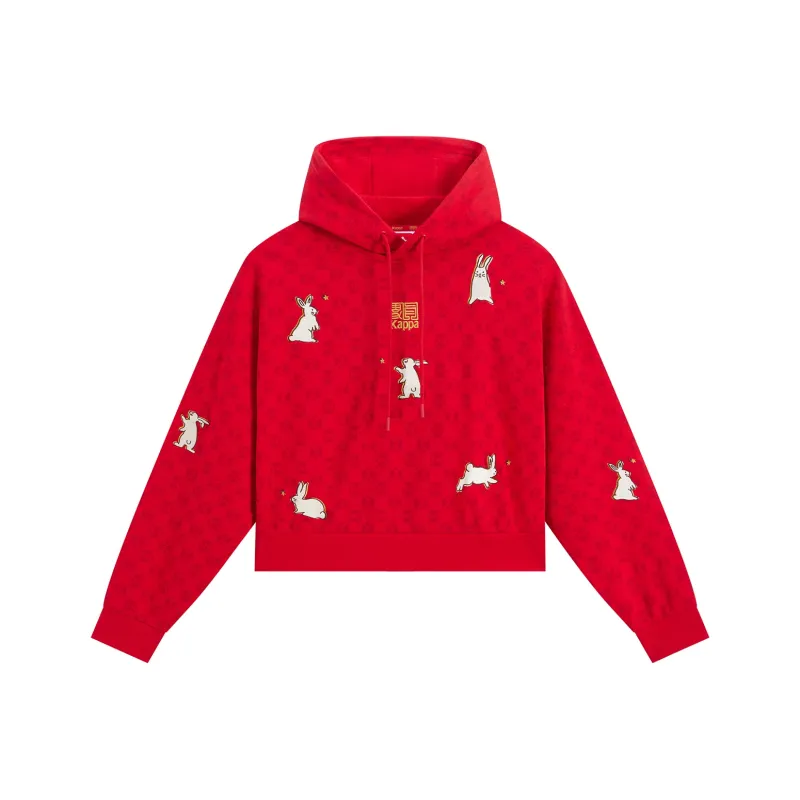 Kappa Sweatshirts Women's New Year Red All Over Print 5814P-0