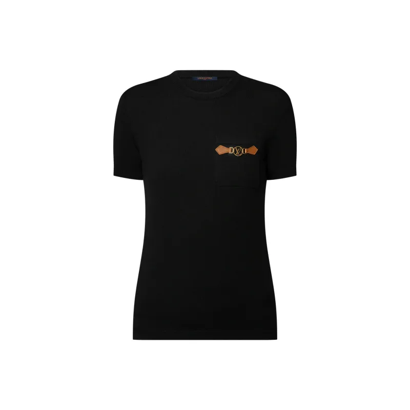 LOUIS VUITTON Dauphine Tab Knit Top-0