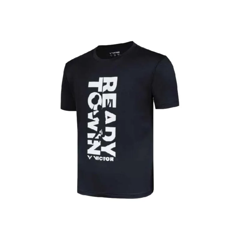 VICTOR Badminton Jersey Unisex Black-0