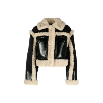 STAND STUDIO Edith Long Sleeved Cropped Jacket