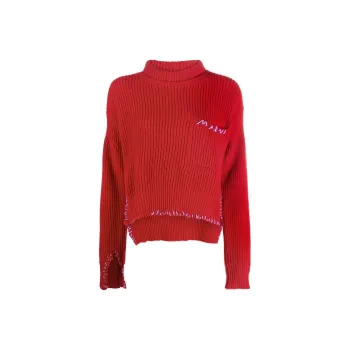 MARNI Cashmere Sweaters Women's Red