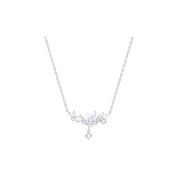 TWINKLE ANGEL 925 Sterling Silver Necklaces Women's