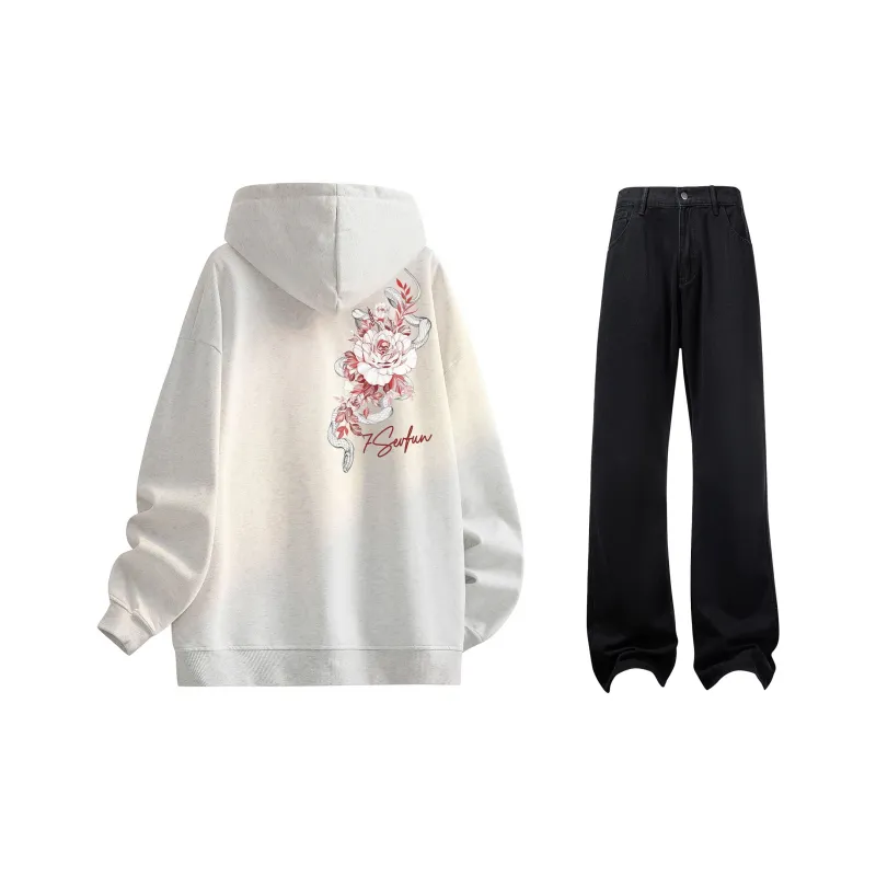 7 SEVFUN Sweatshirt Sets Unisex-16
