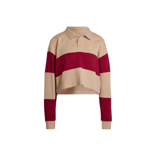Adidas Originals Polo Shirts Women's Beige